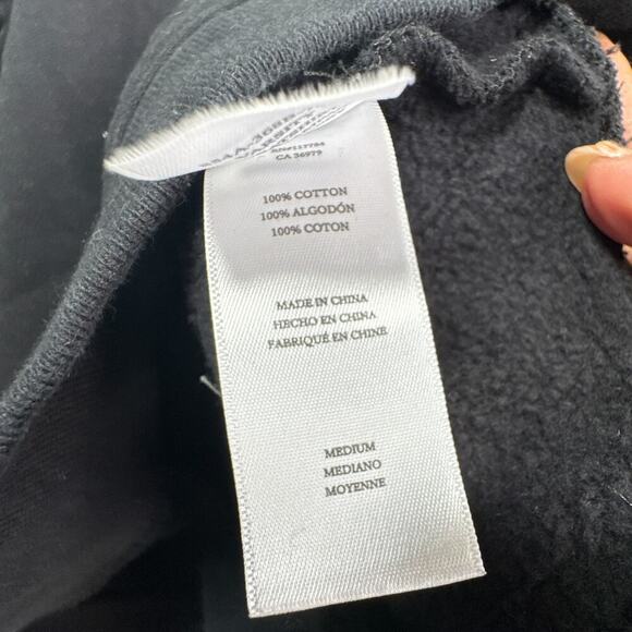 Rails The varsity sweatshirt Black Champagne Embroidery - Picture 4 of 7